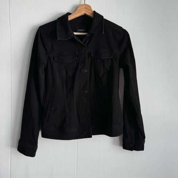 Liverpool Power Flex black Denim Jacket size extra small soft stretchy material - Picture 4 of 8